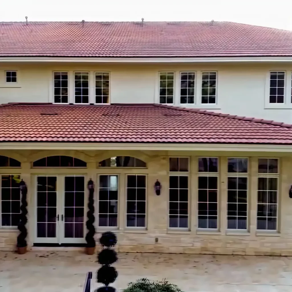 Red-tiled Classic Design Roof Exterior