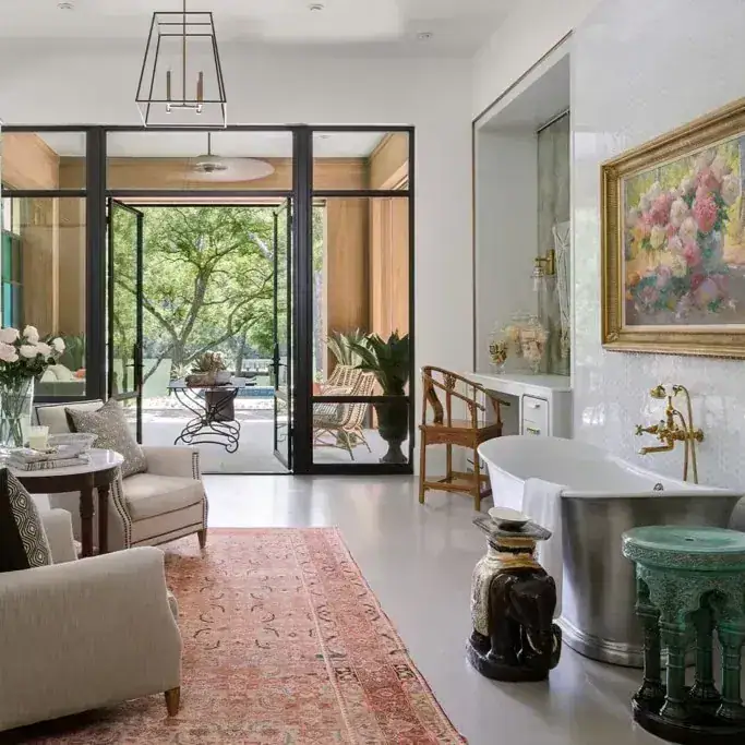 Joe Rogan's Master Bathroom